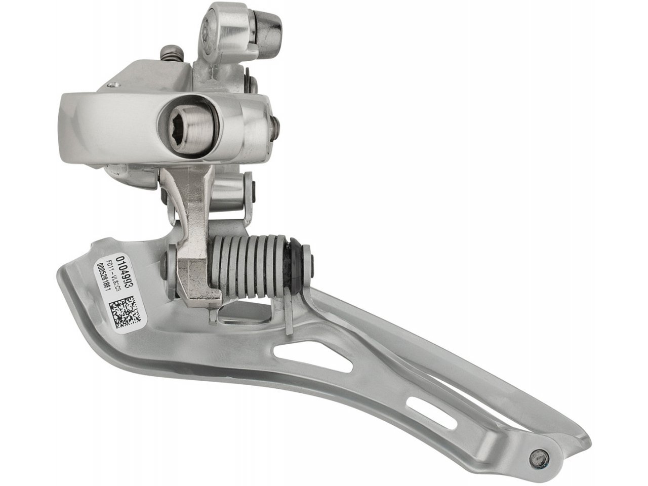 Schimbator fata Campagnolo Veloce Silver pt 9/10 pe spate colier 35 mm - imagine 2